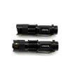 Waterproof LED Flashlight Zoomable LED Torch Penlight